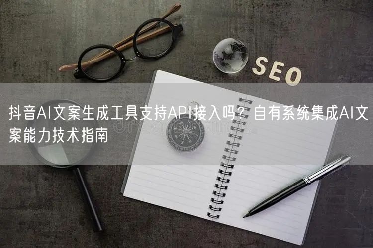 抖音AI文案生成工具支持API接入吗？自有系统集成AI文案能力技术指南